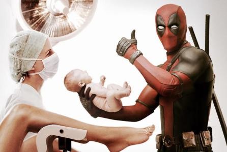Deadpool’ Mothers Day Pic 
