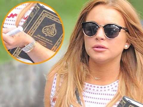 Lindsay Lohan embraces Islam?