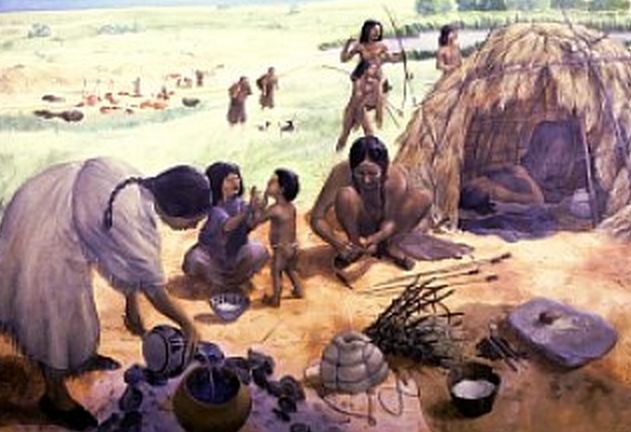 Prehistoric hunter-gatherers in the USA