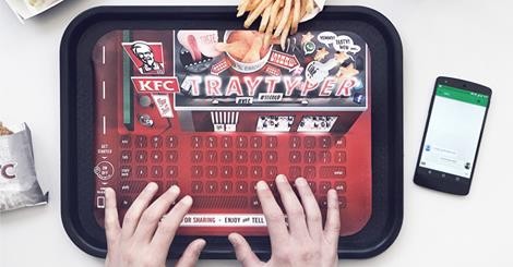 KFC Tray Typer