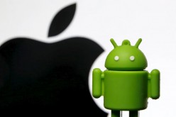 Apple and Android logos