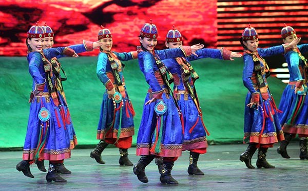 The Ulan Muqir Art Troupe performed on May 16 and 17 at Beijing's Poly Theater.
