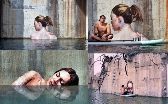 Sean Yoro's stunning paintings and the artist himself