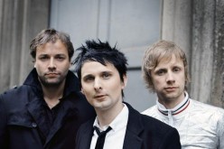 Matthew Bellamy, Christopher Wolstenholme, and Dominic Howard of the British rock band Muse.