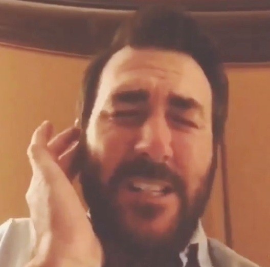 Justin Verlander lip-synches for girlfriend Kate Upton using the app Dunsmash, as they celebrate in advance National Best Friends Day in the US.