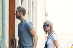 Calvin Harris and Taylor Swift were photographed on a lunch date on May 28, 2015, in New York.