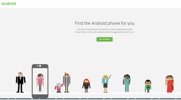 Google Android WhichPhone tool