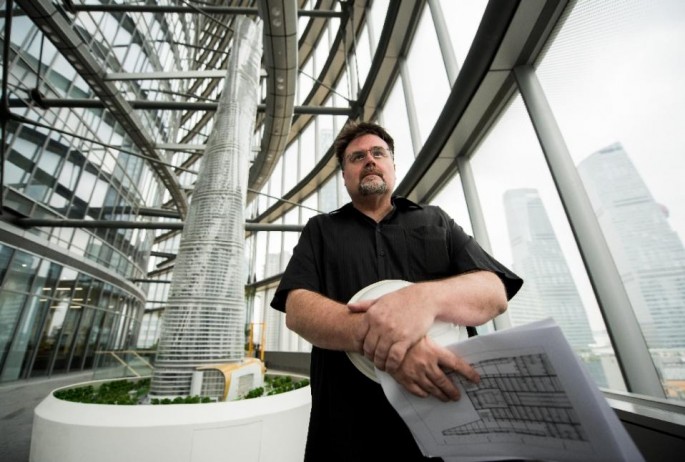 Marshall Strabala is the chief architect who worked on the Shanghai Tower.