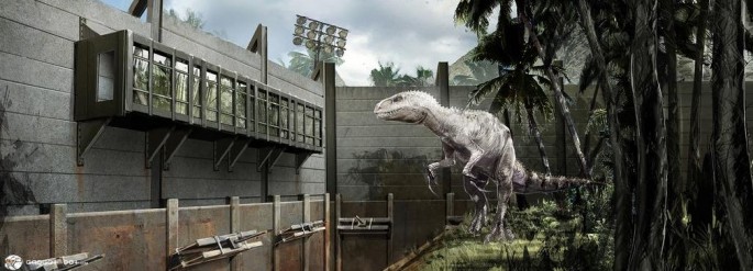 Jurassic World's Indominus rex
