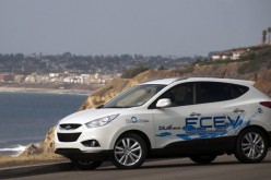 Hyundai Tuscon Hydrogen Fuel Cell Vehicle