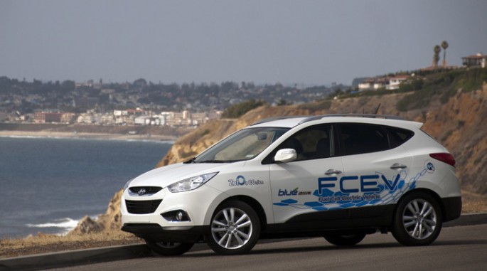 Hyundai Tuscon Hydrogen Fuel Cell Vehicle