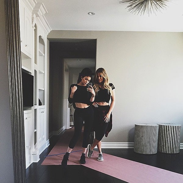 Kylie Jenner, Khloe Kardashian Inside Former's New Home
