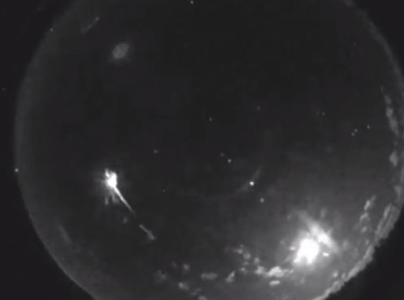 NASA confirmed that the fireball that streaked over Louisiana to Virginia Monday night is not a meteor but just space junk.