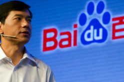 Baidu CEO Robin Li speaks in one of the forums sponsored by the company.