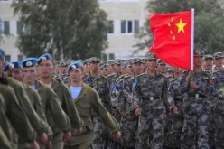 Chinese troops participate in a joint military exercise involving troops from China, Russia, Kazakhstan, Uzbekistan, Kyrgyzstan and Tajikistan.