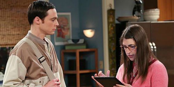 Sheldon and Amy from "Big Bang Theory"
