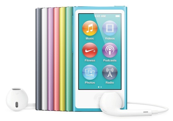 iPod Touches are pictured on display at an Apple Store in California.