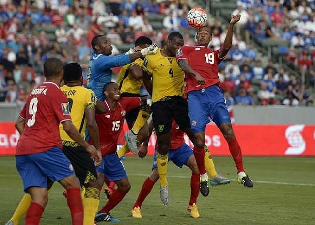 Jamaica held Costa Rica to a 2-2 draw in the 2015 Gold Cup.