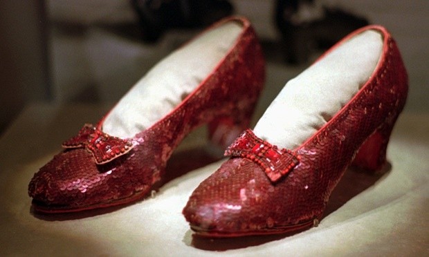 Judy Garland's Famous Red-Sequined Shoes From 'Wizard Of Oz'
