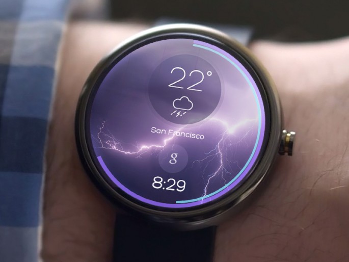 The new Android Wear Watch has watch-to-watch messages and Interactive face. 
