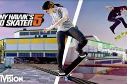 A footage of a skateboarder in Tony Hawk's Pro Skater 5. (PHOTO: Reuters)