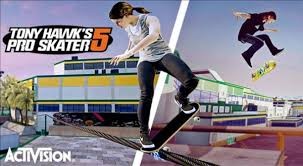 A footage of a skateboarder in Tony Hawk's Pro Skater 5. (PHOTO: Reuters)