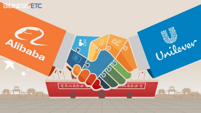 Unilever has partnered with Alibaba to reach more Chinese consumers.