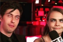Cara Delevingne and Nat Wolff 