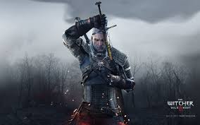 Geralt of Rivia in Action as seen in "The Witcher 3: Wilt Hunt"