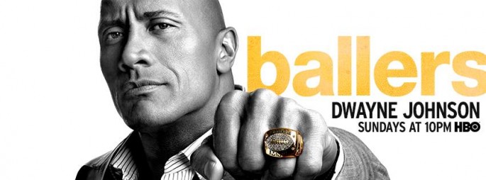 Dwayne Johnson plays as Spencer Strasmore, a retired athlete turned financial manager, in the HBO comedy series "Ballers."