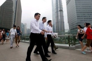 Most of China's white-collar laborers work overtime, a survey reveals.
