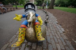 The travelling, hitchhiking robot, hitchBOT was destroyed in Philadelphia after starting its US tour in Massachusetts.