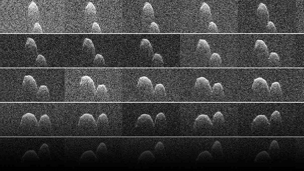 Radar images of asteroid 1999 JD6 were obtained on July 25, 2015. The asteroid is between 660 - 980 feet (200 - 300 meters) in diameter