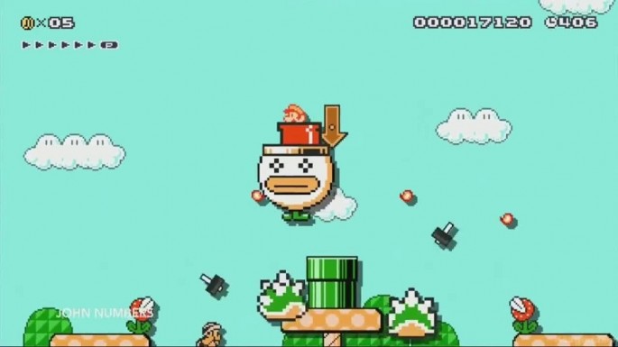 Super Mario Maker screenshot