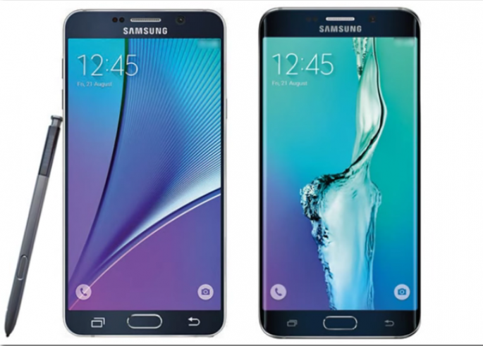 Galaxy Note 5 and Galaxy S6 Edge+