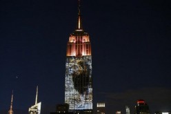 Cecil Projected On The Empire State Building