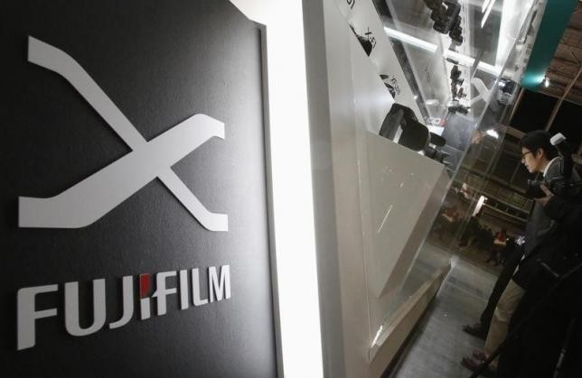 A logo of the Fujifilm X-series is embedded on one of its stores.