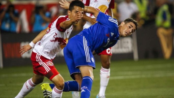 The New York Red Bulls stunned Premier League champs Chelsea in an ICC friendly, 4-2.
