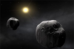 Antiope, discovered in 1866 by the German astronomer R. Luther, is located in the outer part of the main asteroid belt. 