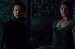 Jeremy Renner and Gemma Artenton are Hansel and Gretel.
