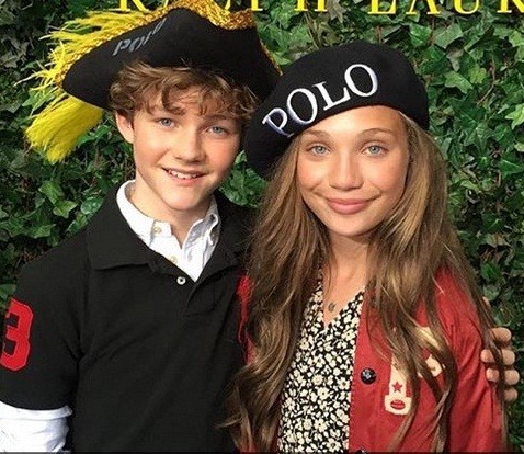 "Chandelier" dance star Maddie Ziegler, who is shown with "Pan" actor Levi Miller, is touted as the next teen model and artist to watch.