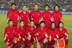 China's national women's soccer team in 2007.