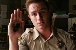 Still From 'Teen Wolf' Showing Ryan Kelley As Deputy Parrish