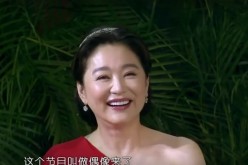 Brigitte Lin flashes a big smile for audiences of 