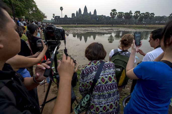 Angkor Wat in Siem Reap attracts millions of tourists from all over the globe annually.