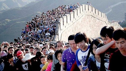 The Chinese government is urging employers, including government agencies, to make Friday a half day so their employees will have longer vacation time.