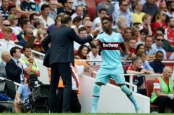 West Ham's new manager Slaven Bilic and Reece Oxford as he is subbed out during their 2-0 opening day upset win over Arsenal.