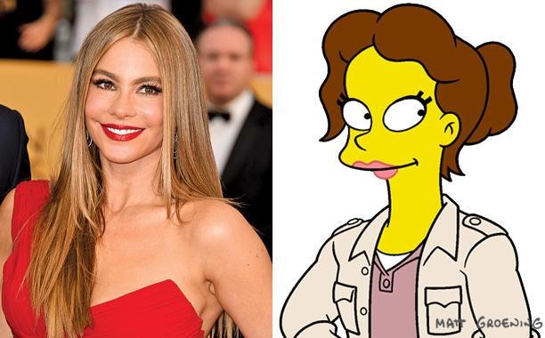 "Modern Family" and "Hot Pursuit" actress Sofia Vergara has snagged a role as Bart Simpson's teacher in the long-running animated sitcom "The Simpsons."