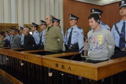 A suspected drug lord from Myanmar faces trial in a court in Kunming, Yunnan Province.