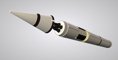 An Illustration of China's DF-5 Missile